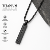 Kalung Hitam Titanium